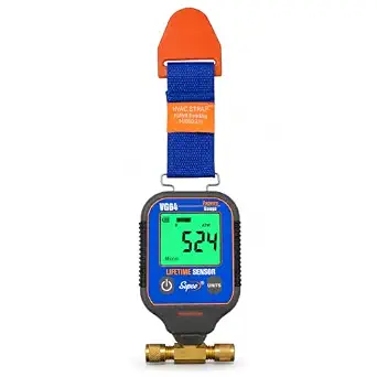 Supco VG64 Digital Vacuum Gauge, 0 to 12,000 Microns