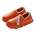 ZOYLINK Toboganes De Invierno Impermeables Cálidos Unisex Antideslizantes De Algodón Gruesos Y Ligeros Sandalias De Casa Zapatillas Con Espalda Cerrada Para Hombres Y Mujeres
