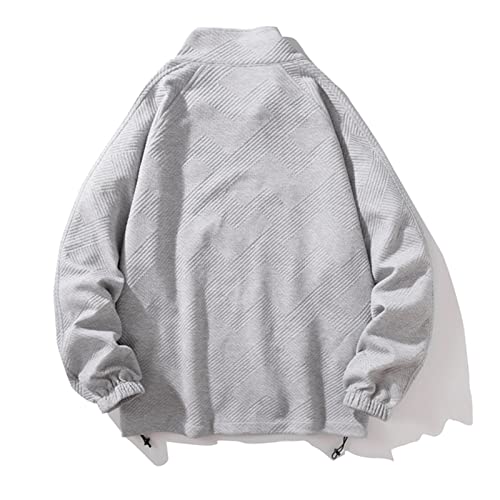 Chaqueta bomber para hombre con cierre completo y talla 4X-Large miniatura 3