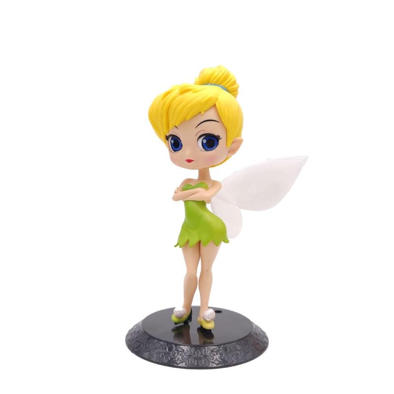 PINAKA Cute Tinker Bell Figure with Stand for Car Dashboard, Decoration, Cake, Office Desk & Study Table Figurines