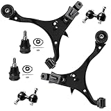 Detroit Axle - Complete 6pc Front Suspension Kit for 2002 2003 2004 2005 2006 Honda CR-V - Both (2) Front Lower Control Arms, Both (2) Front Lower Ball Joints, Both (2) Front Sway Bar Links