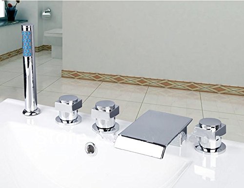 Mitigeur de lavabo cascade pour une ambiance spa naturelle dans votre salle de bain