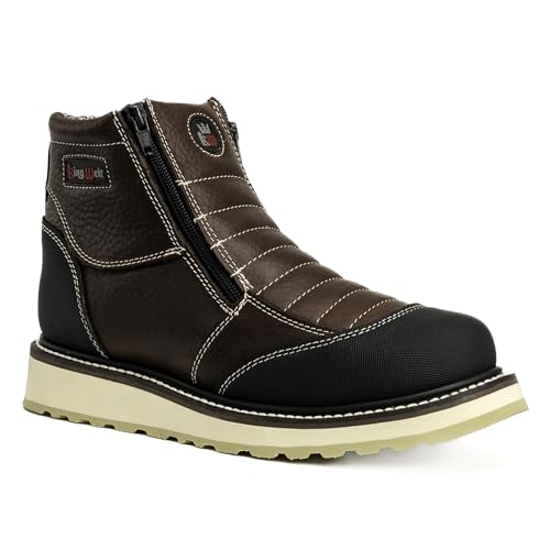 Ultra Flex 6" 337 Zipper Double Density Lightweight Men Work Boots2