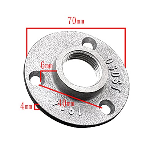 Flangia in lega di alluminio malleabile in ghisa