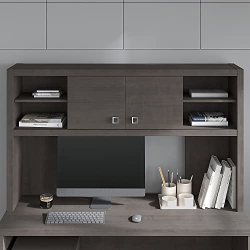 Bush Business Furniture Echo 60W Hutch, Charcoal Maple #TOP1