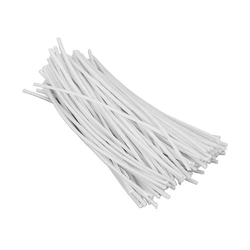 100 pzas Mechas de Algodón para Velas 4.7in miniatura 4
