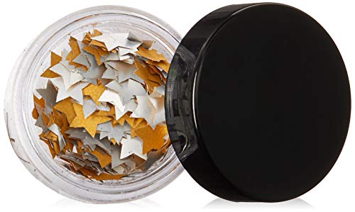 Decore Moi Tiny Stars Body Glitter, Brushed Silver, 11 Gram