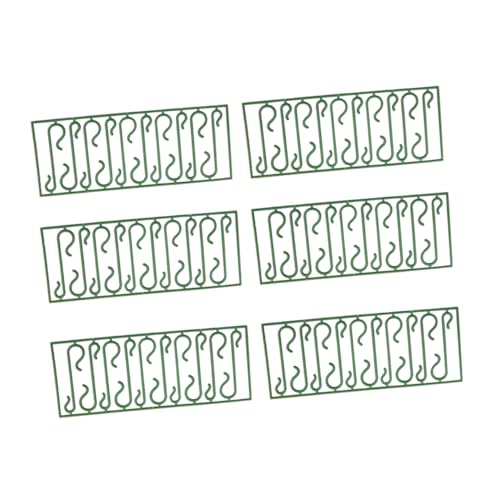 PRETYZOOM 200pcs Sturdy Plastic Christmas Hooks Decorative S-Shaped Hangers for Tree Wedding