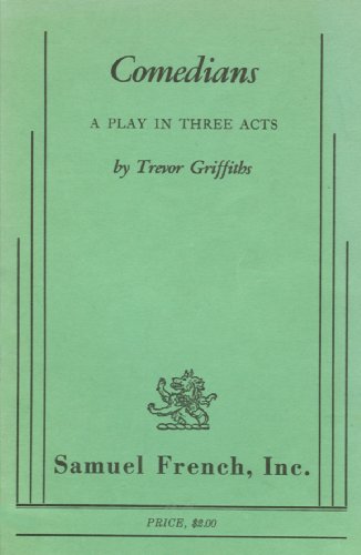 Comedians: a Play In Three Acts 0573640211 Book Cover