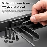 Zestaw śrub cylindrycznych M3, M4, M5, M6, zestaw śrub, nakrętek z łbem cylindrycznym, czarne, sześciokątne, śruby i nakrętki z łbem cylindrycznym z podkładkami, zestaw 819 sztuk