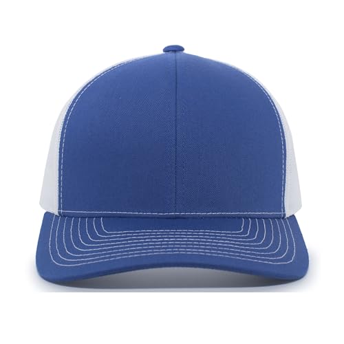 Image of Pacific Headwear Contrast Stitch Trucker Snapback
