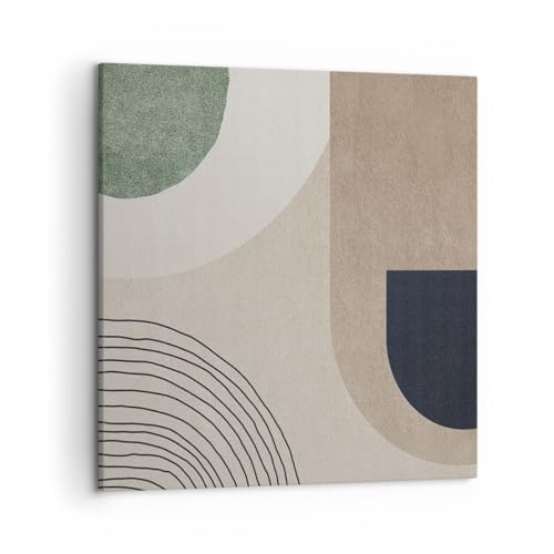 Art wall tableaux decoratifs muraux au design abstrait chic 50x50