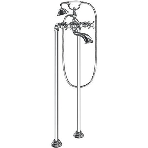Moen Weymouth Zweigriff-Wasserhahn – Hoher Bogen, Chrom-Finish, Für Waschbecken, TS22103Bn