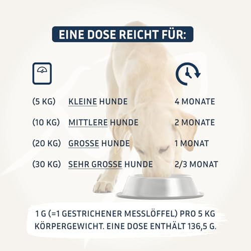 PetFokus Agility Complete | für gelenkempfindliche Hunde - natürliche Nahrungsergänzung - 11 wertvolle Inhaltsstoffe inkl. Grünlippmuschel, MSM, Teufelskralle - Pulver - in Deutschland produziert