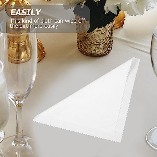 Healvian 50 Unidades Pano De Limpeza De Microfibra Panos De Polimento De Metal Cape Cod Pano De Micr