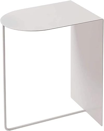 Mesita de noche moderna y creativa mesa auxiliar pequeña de hierro forjado mesa auxiliar de esquina para sala de estar dormitorio mesa de café