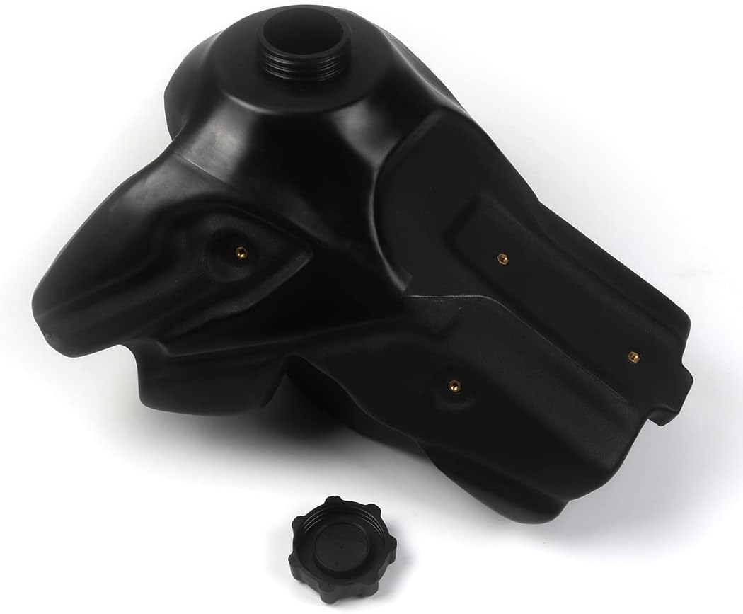 Plastic Gas Fuel Tank & Cap For Honda CRF450X 2005-2009, For CRF450X 2012-2017 3.2 Gallon Black