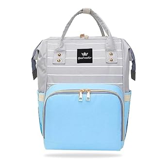 Diaper Bags For Mom And Dad Kids Diaper Bags For Travel Backpack For Multi-Function Waterproof And Large Capacity