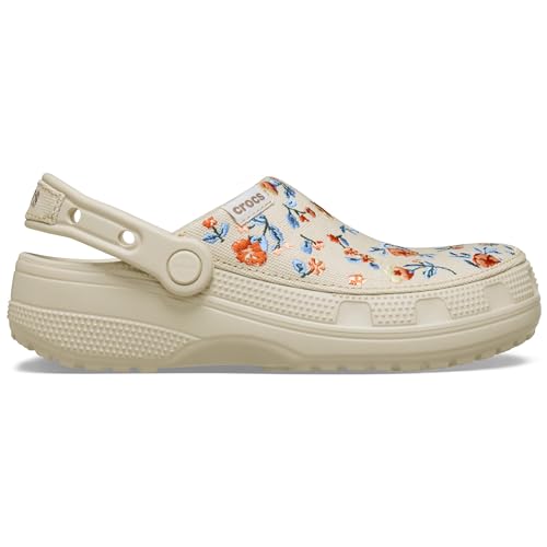 Image of Crocs Unisex-Adult Classic Crafted Canvas & Suede Clogs