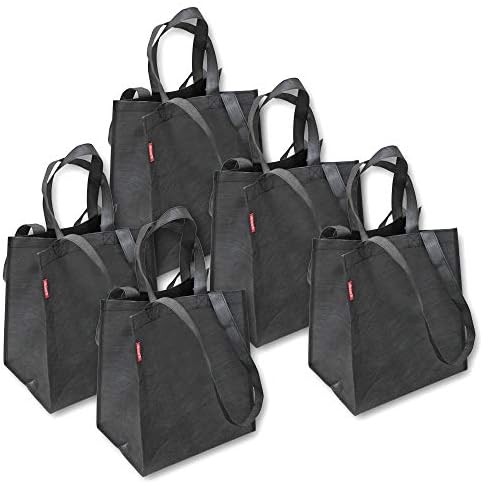 Planet E Reusable Foldable Grocery Bags with Reinforced Bottoms (Pack of 3)