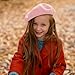 Jastore Kids Beret Hats for Girls French Wool Berets Hat Classic Fashion Warm Beanie Cap for Toddler Little Girl (US, Age, 4 Years, 10 Years, Pink)