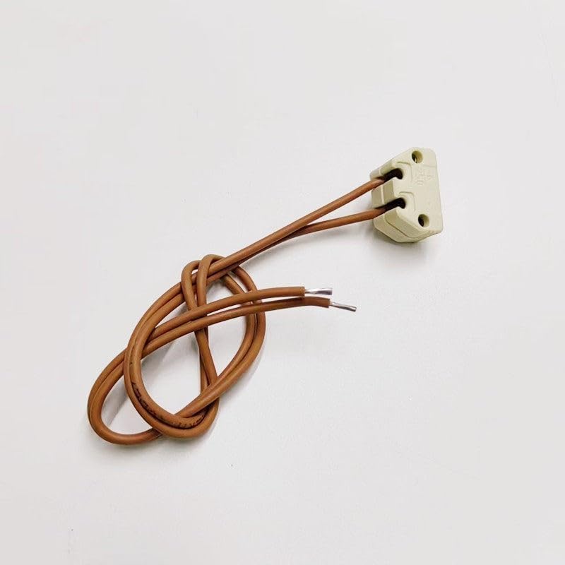 Original 881 lamp holder, 6/250 plug, ceramic base, cord length 40CM