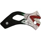 TRAININGMASK Training Mask 2.0 [Accessory Sleeves] Dark Invade, Insane, Jokester, Splatter and Other Character Sleeves for The Workout Mask, Running Mask, Elevation Training Mask (Large, Jokester)