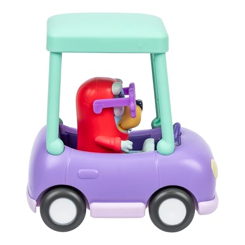 Miniatura 5 de Bluey Circula Amigos En Este Simpático Vehículo Viaja En El Vehículo De Las Abuelitas Con Janet, Cabe Una Figura Articulada De 6-7,6 Cm, Incluye Figura De Janet