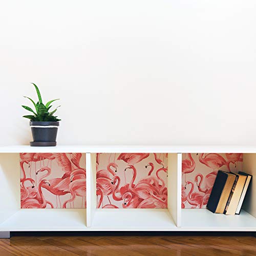 Tempaper Cheeky Pink Flamingo Removable Peel And Stick Wallpaper, 20.5 In X 16.5 Ft, Made In The Usa #TOP7