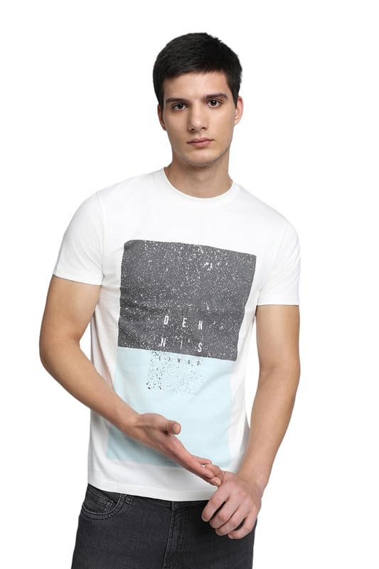 Image of Dennis Lingo Men's Cotton Crew Neck Graphic Print Regular Fit T-Shirts