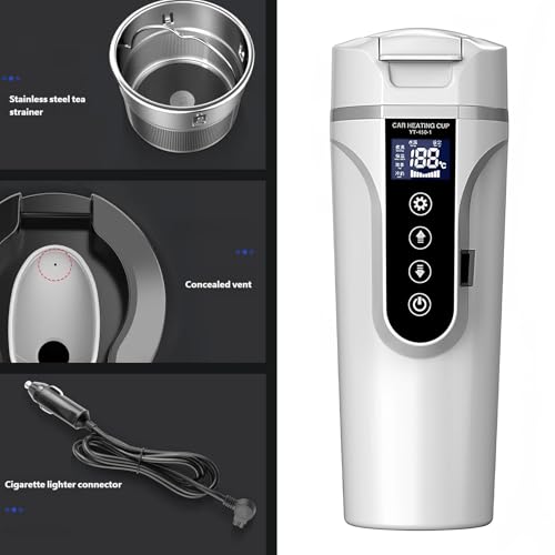 Hervidor eléctrico para auto 12V/24V 680ml miniatura 6