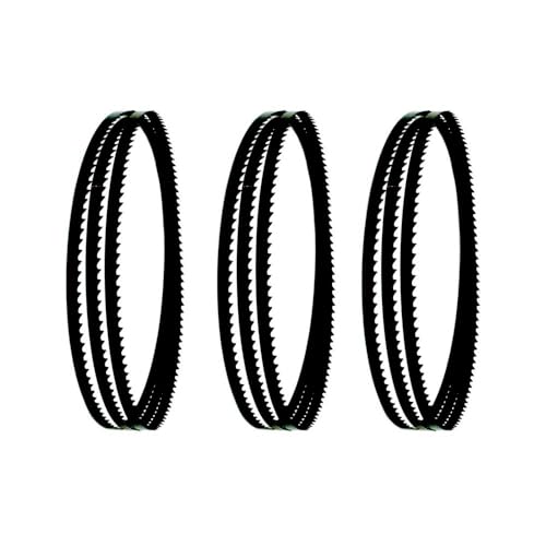 Lame scie à ruban 1425 mm en carbone 3 TPI pour découpe précise du bois