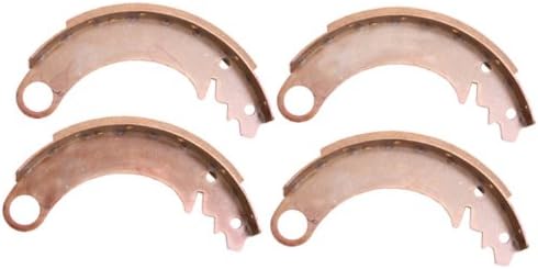 Omix | 16726.01 | Drum Brake Shoe Kit, 9 Inch | OE Reference: 642967 | Fits 1941-1953 Willys