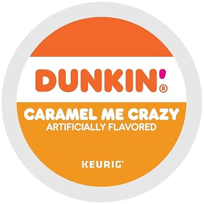 Dunkin' Bakery Series Caramel Coffee Cake Flavored Coffee, 22 Keurig K-Cup Pods