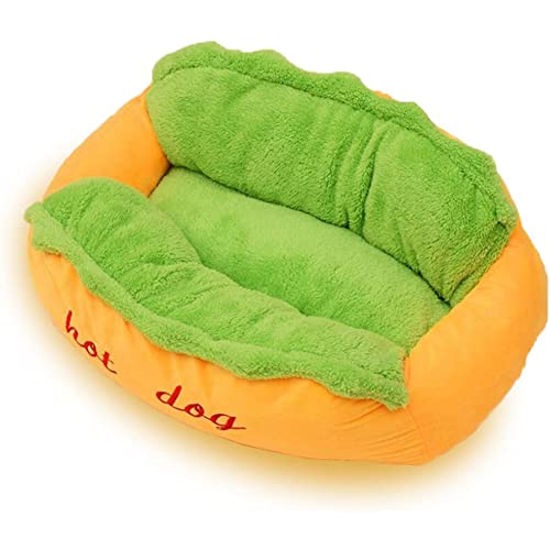 NACOCO Hot Dog Shaped Pet Sofa Bed #TOP29