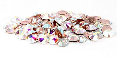 Panini Tessuti, Strass, Thermo-Sticker, Original Swarovski, Hotfix, Rhinestone, Strasssteine, Farben: Crystal und… – Bild 2