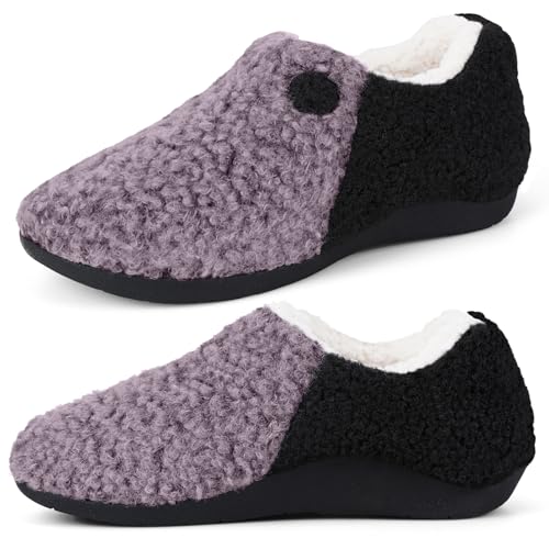 Image of ERGOfoot Orthopedic Slippers with Arch Support for Women Men