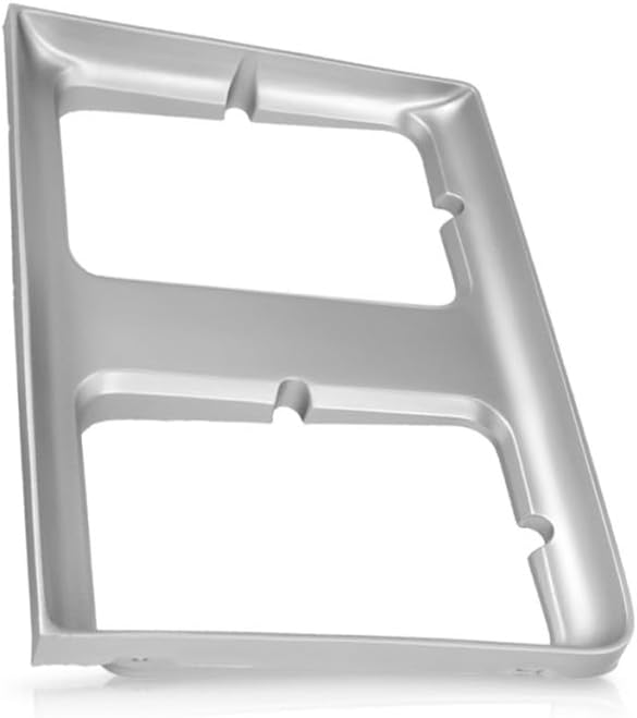 KarParts360 For Chevy C10 / C20 Headlight Door 1985 1986 Driver Side | w/Dual Headlamps | Silver | GM2512126 | 15598727