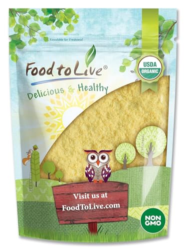 Food to Live Organic Orange Powder, 12 Ounces Non-GMO, Made from Raw Dried Citrus Fruit, Unsulfured, Vegan, Bulk, Great for Baking, Juices, Smoothies, Contains Maltodextrin, No Sulphites