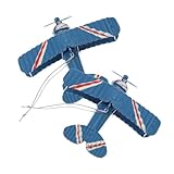 Décoration d'avion vintage : le modèle d'avion est plein de souffle rétro, ce qui peut apporter une atmosphère vintage à votre décoration intérieure, modèle d'avion