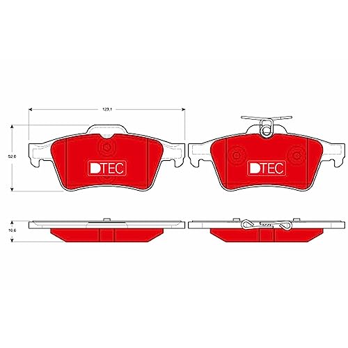 Trw GDB1621DTE Kit Pastiglie Per Freno A Disco - 2