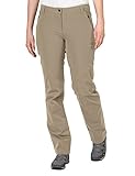 Jack Wolfskin Damen Drake Flex Pants Women Hosen Frauen, Sand Dune, 23