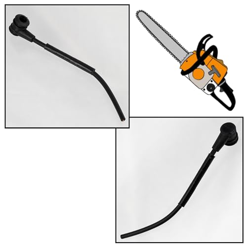 AERZETIX - C73132 - Zündkabel für Kettensägenkerze - kompatibel mit Husqvarna, Alpina, Dolmar, Echo, Jonsered, Stihl, Makita