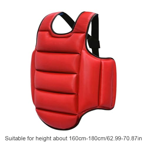 Dianzan Boxing Body Protector, Thicken Foam Boxing Chest Guard Adjustable Boxing Training Equipment Kickboxing Mma Muay Thai Body Protector - Image 4