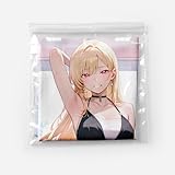 Anime Hugging Body Pillowcase Hentai Dakimakura Cover Manga Waifu Pillow case Cute Girl Two Sides Print Otaku Cushion 50x150cm(Peach Skin / 2wt) for Home Bedding Sofa Decorative