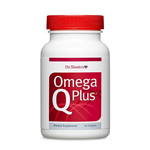 Dr. Sinatra Omega Q Plus– Omega-3 and CoQ10 Supplement Delivers Everyday Heart Health Support with 50 mg of CoQ10 and Provides Antioxidant Power (60 softgels)