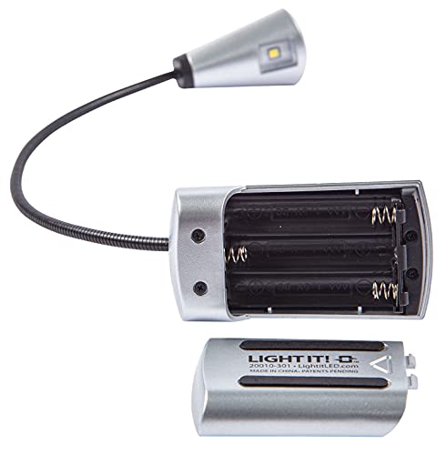 Light It! By Fulcrum, 20010-301 Multiflex Led Reading Light, Silver, Single Pack #TOP5