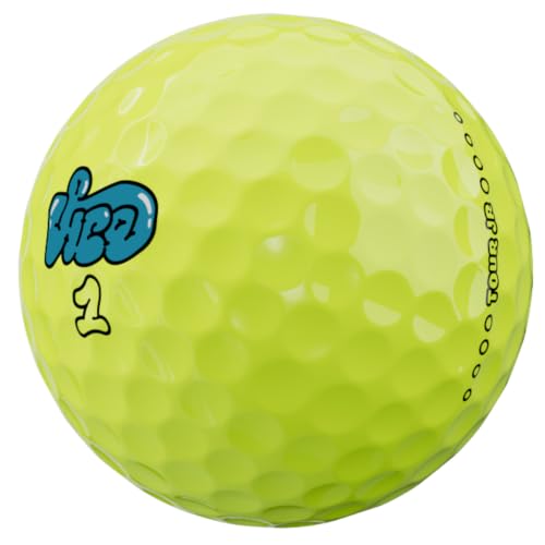 Vice Tour Junior Golf Balls Yellow