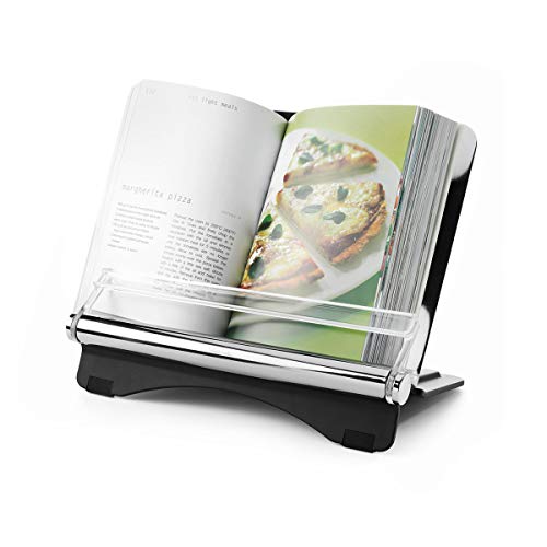 Robert Welch Signature Cookbook & Tablet Stand. Multi Award Winning Design - Made from 18/10 Stainless Steel and ABS. Features Magnets to Hold Recipes in Place. - Image 4