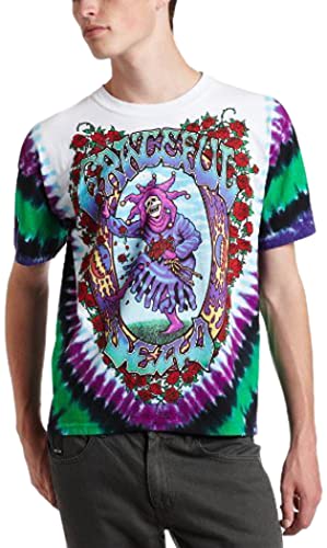 T-shirt Grateful Dead Seasons of The Dead vintage t-shirt tie dye Liquid Blue homme